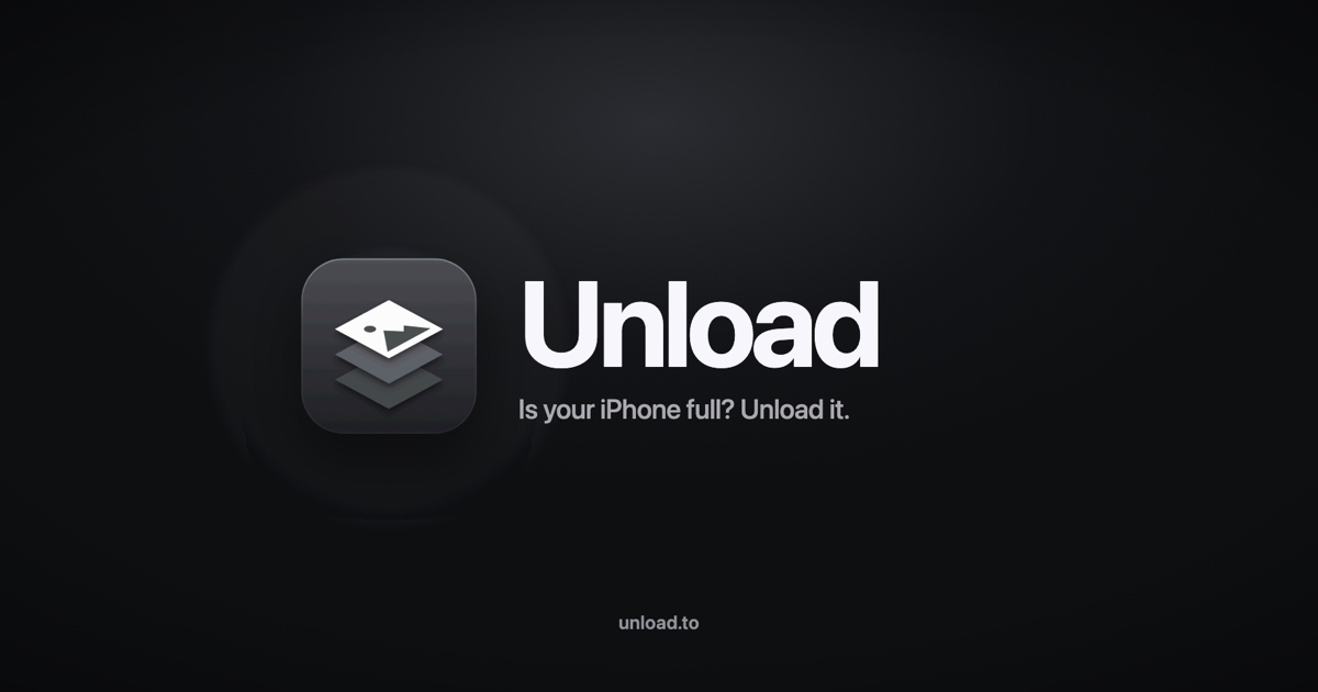Unload - A Mac app that empties your iPhone safely: copies every photo, checks each copy, then delet